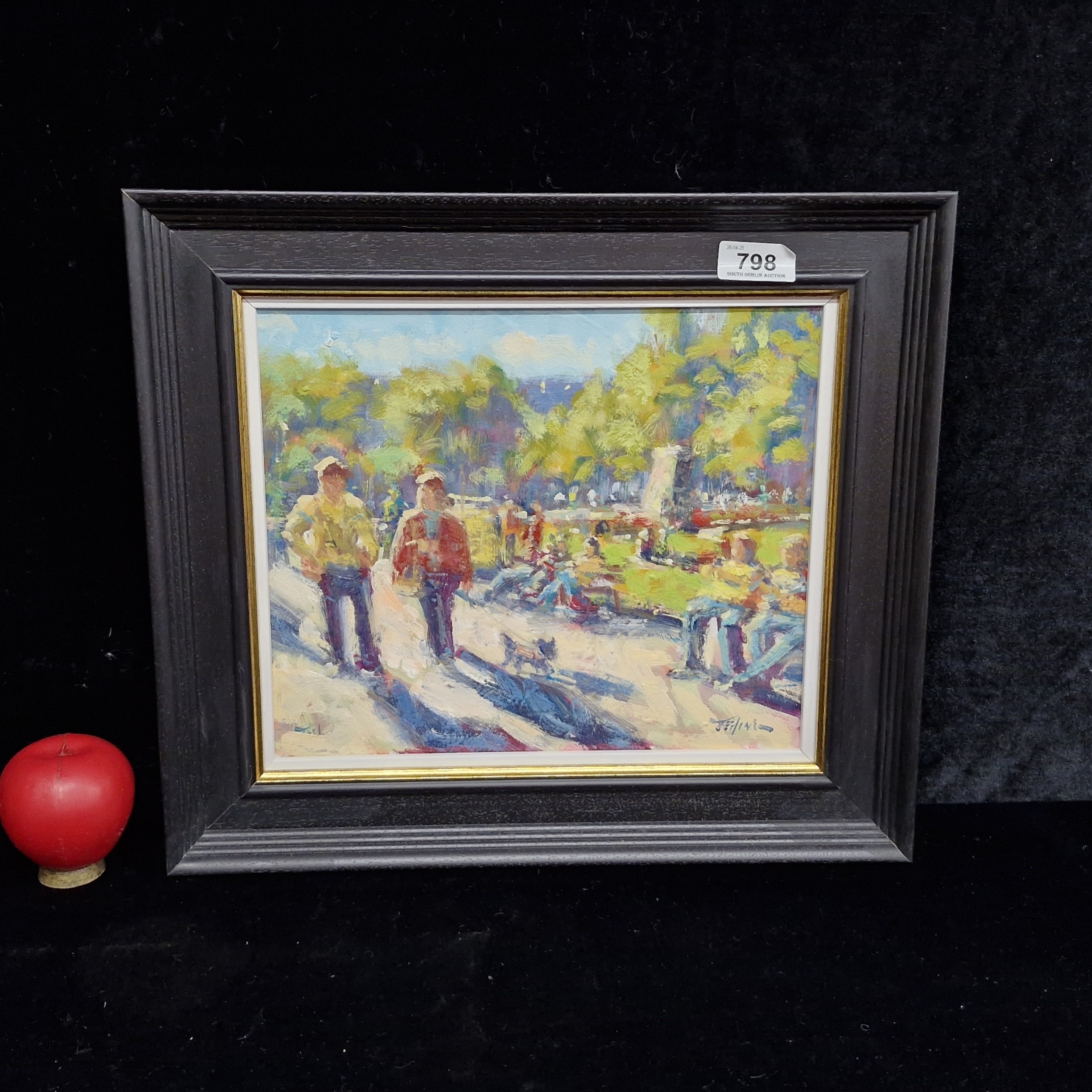 Norman Teeling | An excellent 'Norman Teeling' oil on board painting ...