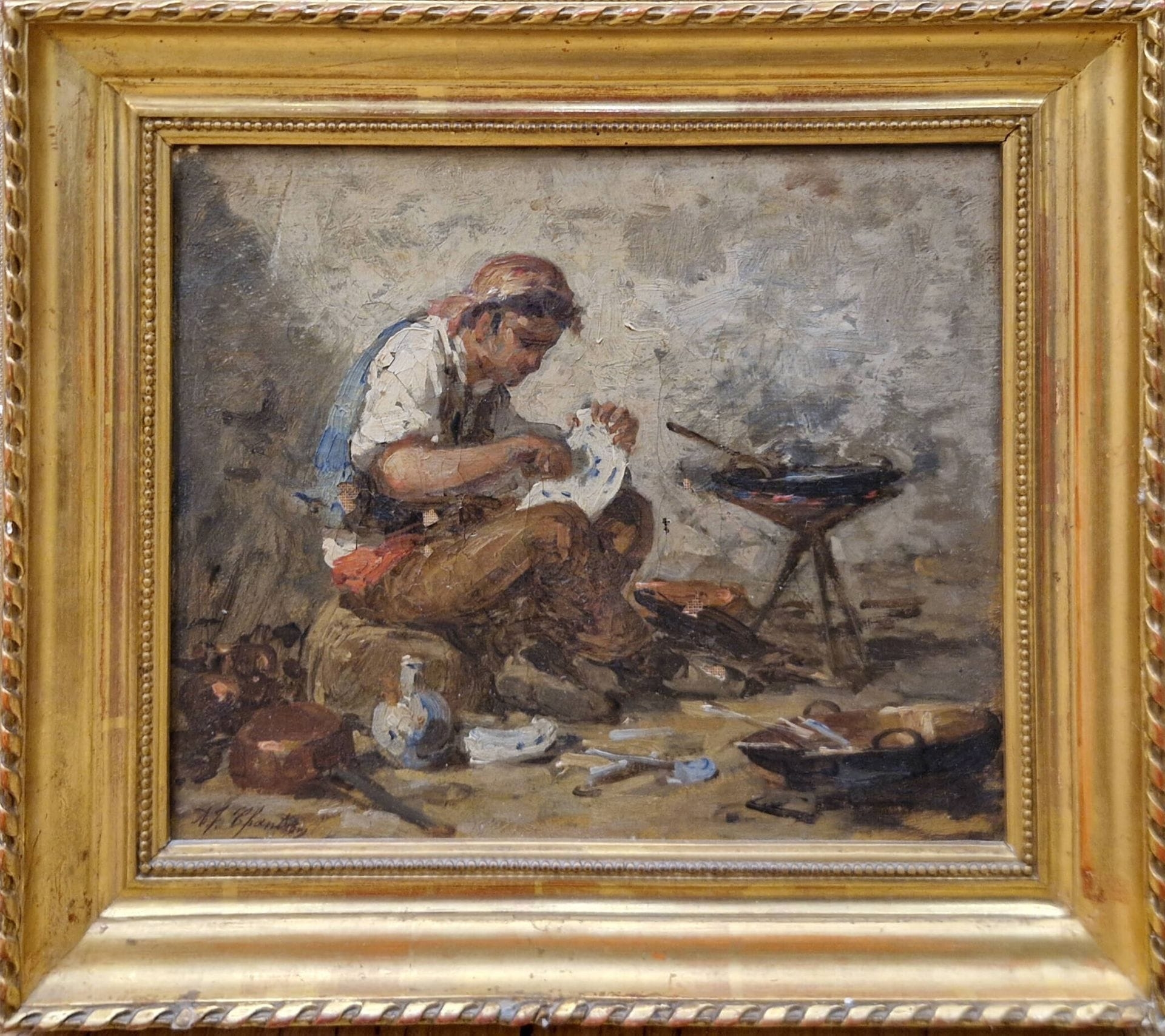 Alexandre Jacques Chantron | The craftsman | MutualArt
