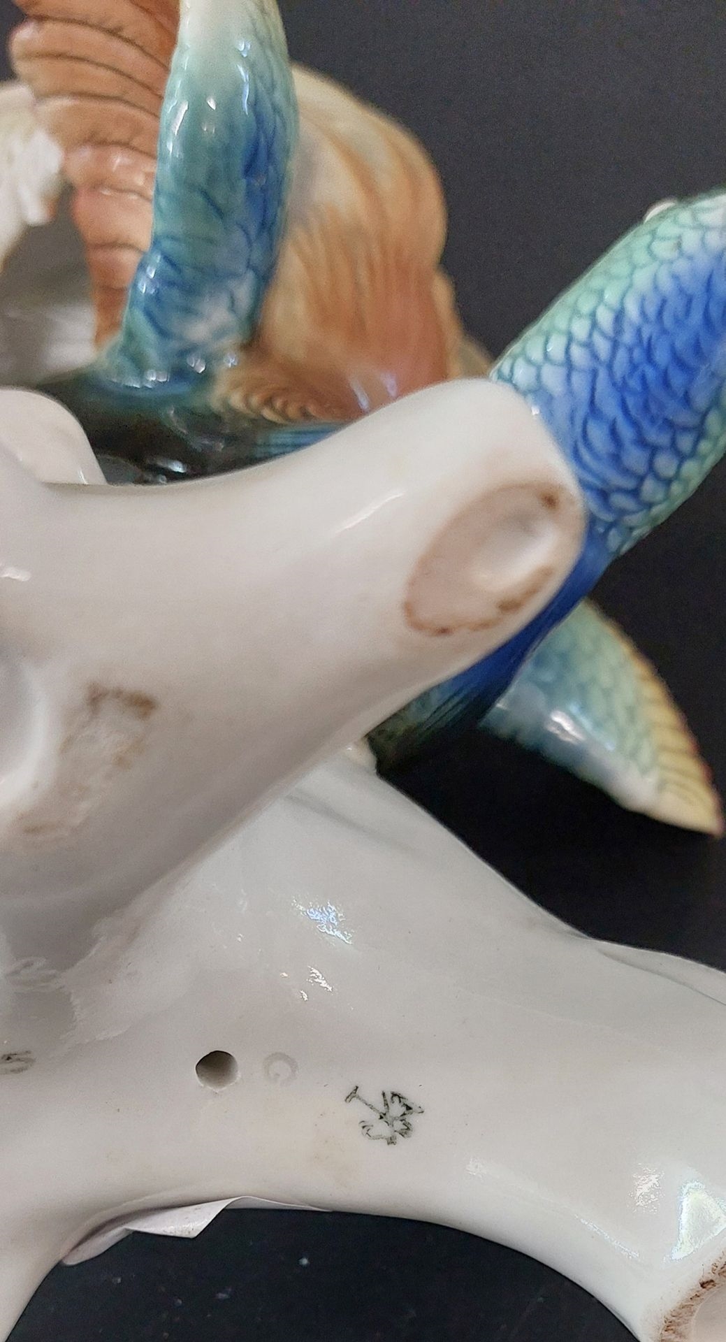 Karl Ens | Wired bird of paradise in polychrome porcelain | MutualArt