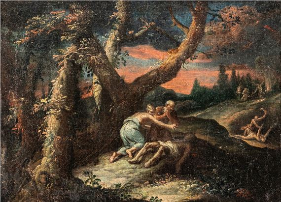 Flemish School 17th Century | The Murder and Lamentation of Abel. The ...