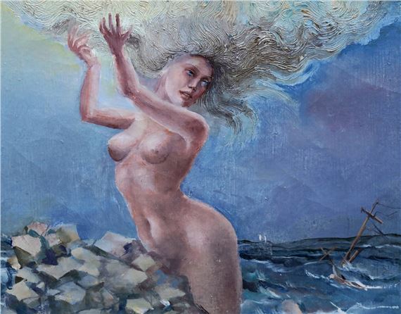 Rodica Toth Poiata | Akt Im Meer | MutualArt