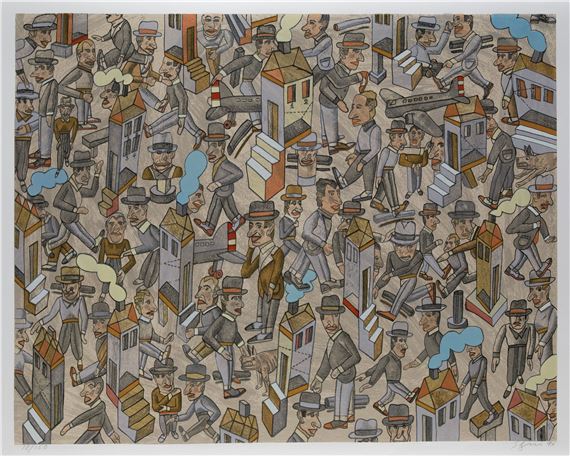 Antonio Seguí | Composición (1996) | MutualArt