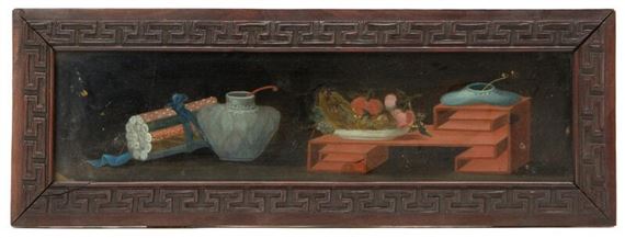 Two compositions from the scholar's studio - Chinese School, 19th Century