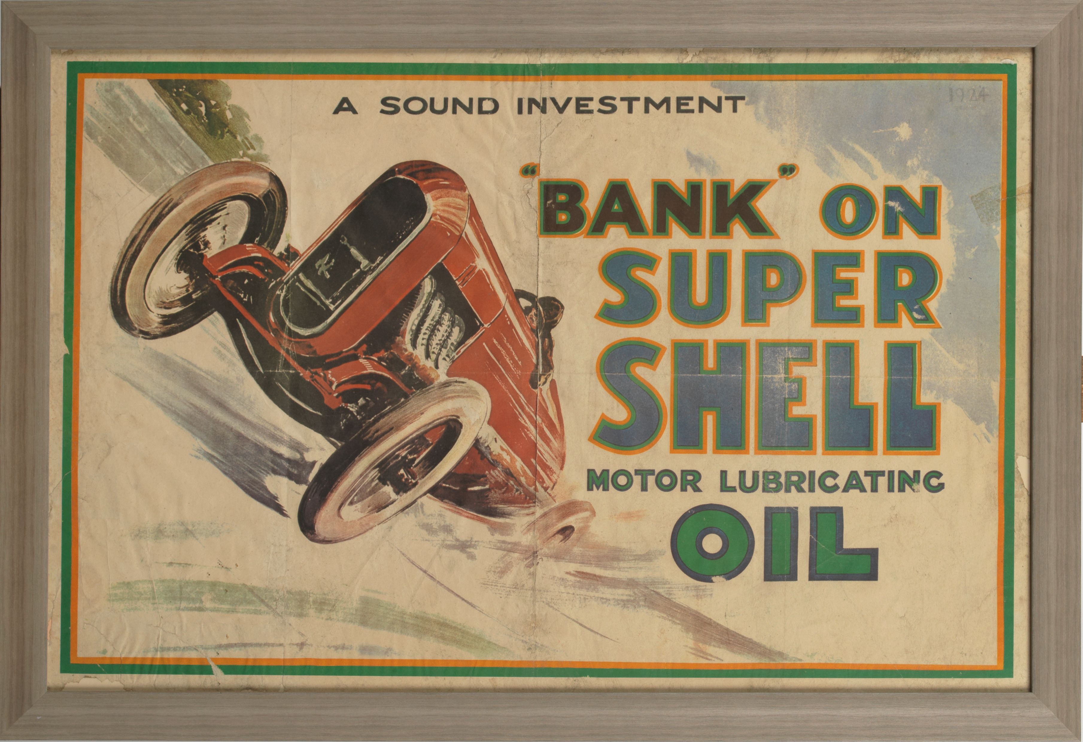 Charles Dominique Fouqueray | Four reproduction Shell advertising ...