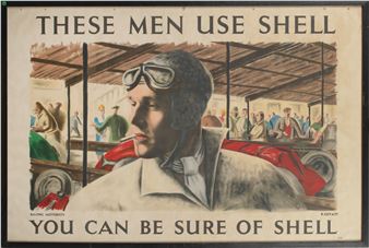Racing Motorists - These men use Shell. You can be sure of Shell - Richard Guyatt