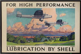 Bristol Bombays – For High Performance Lubrication by Shell - Carl Felkel