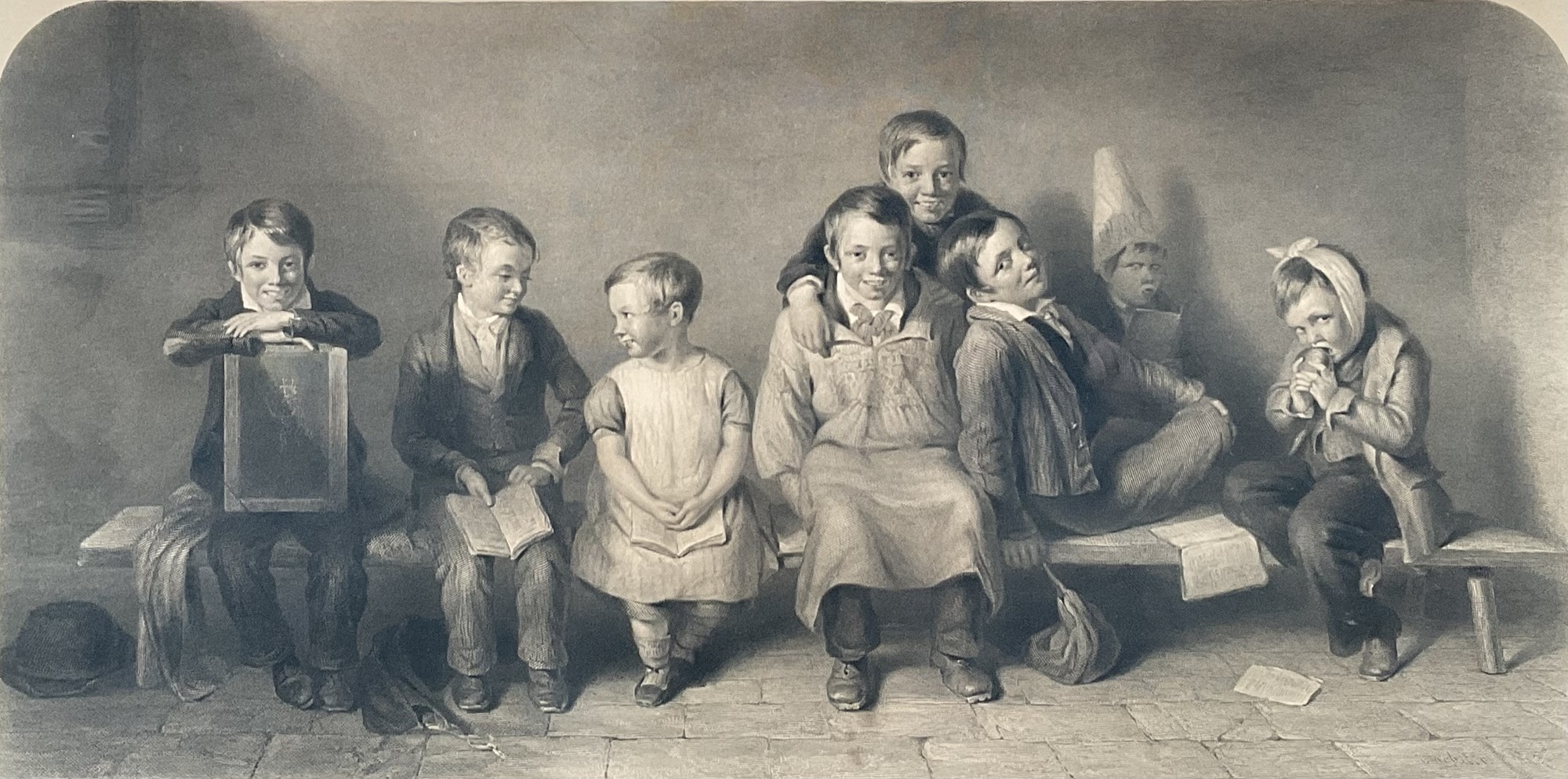 T. Webster | The Smile (1850) | MutualArt