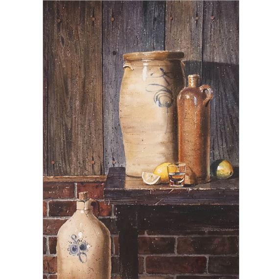 Still-Life wih American Stoneware - Gunter Korus