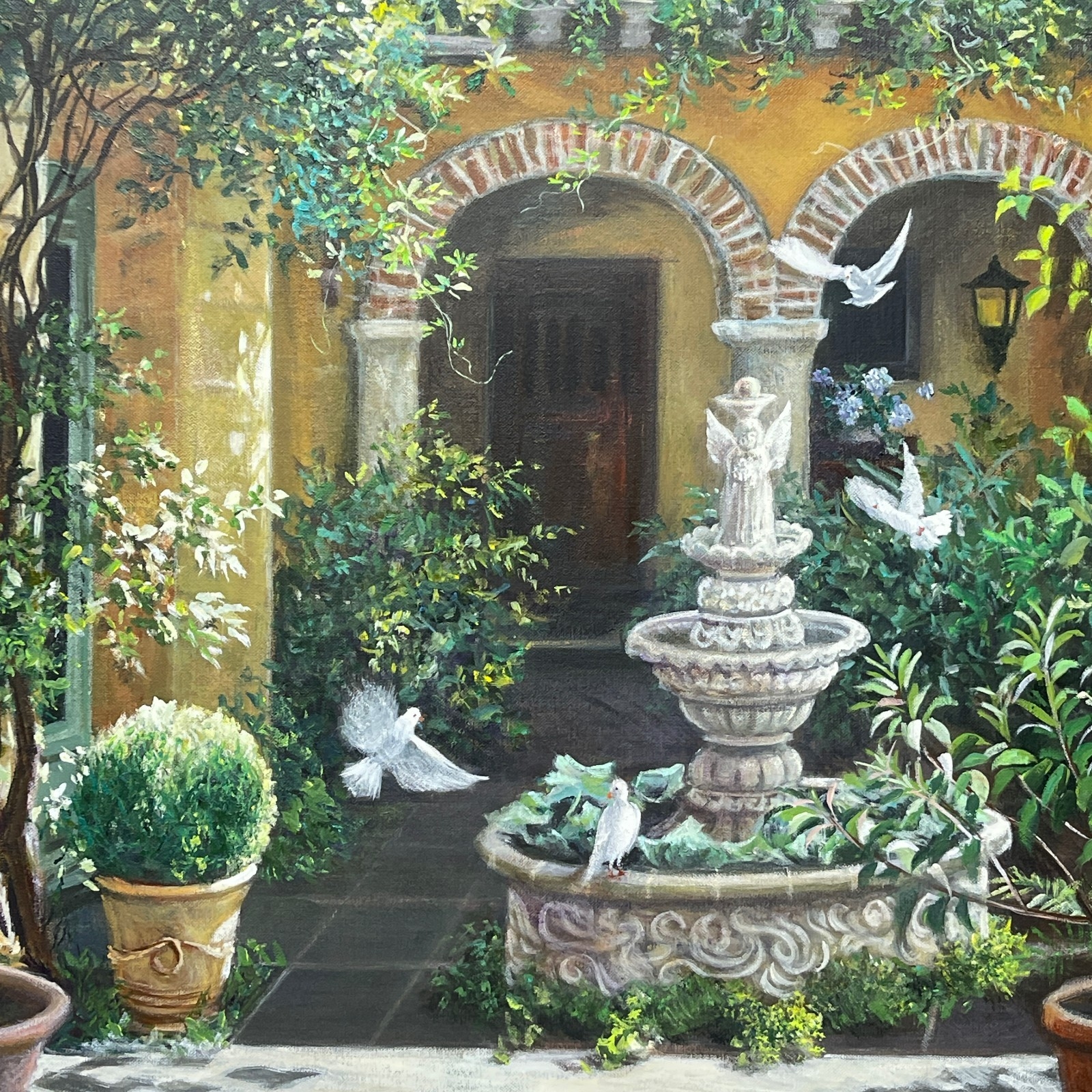 Susan Rios | Courtyard of the Angel (2006) | MutualArt