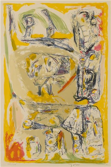 Les Suedoises s'amusent (The Swedish women are having fun - Asger Jorn
