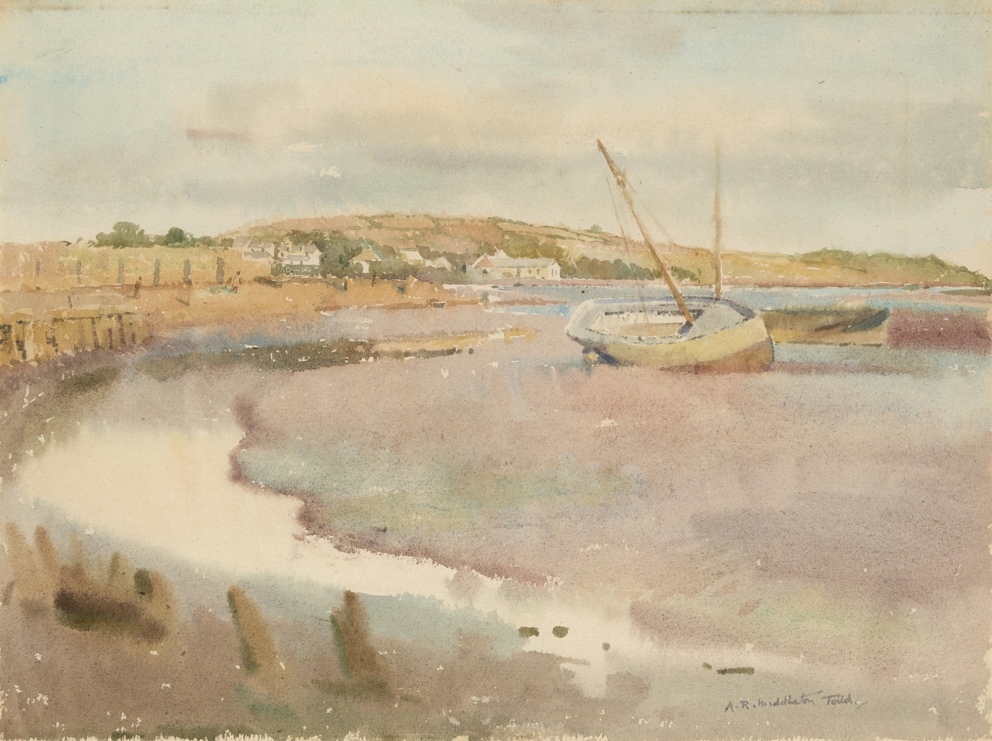 Arthur Ralph Middleton Todd | Deveran Creek, Cornwall | MutualArt