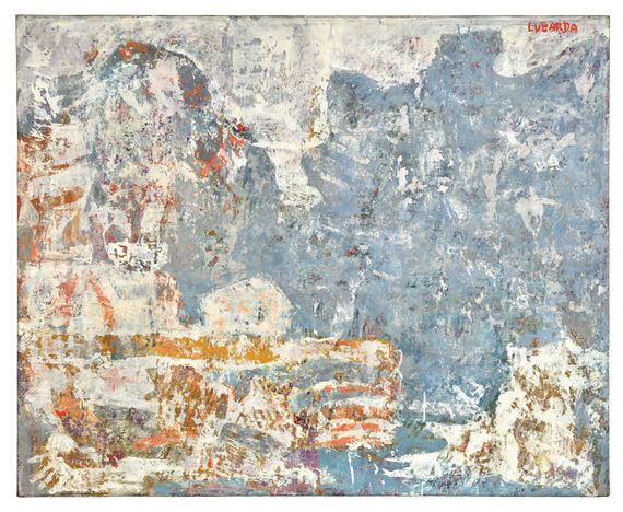 PETAR LUBARDA（ペーター　ルバルダ）、山、希少な額装用大判画集画 Petar Lubarda | Paesaggio. | MutualArt