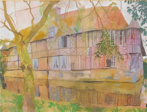 Half timbered farmhouse in Calvados - Jenny Wheatley