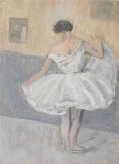 Andre Baugh | Impressionist style ballet dancer | MutualArt