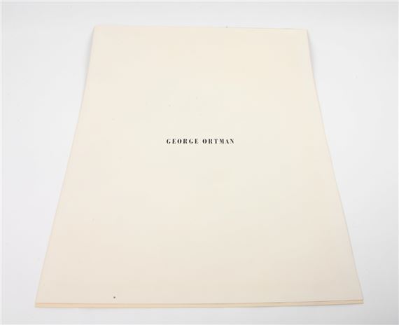 George Earl‏ Ortman | GEORGE ORTMAN SILKSCREEN | MutualArt