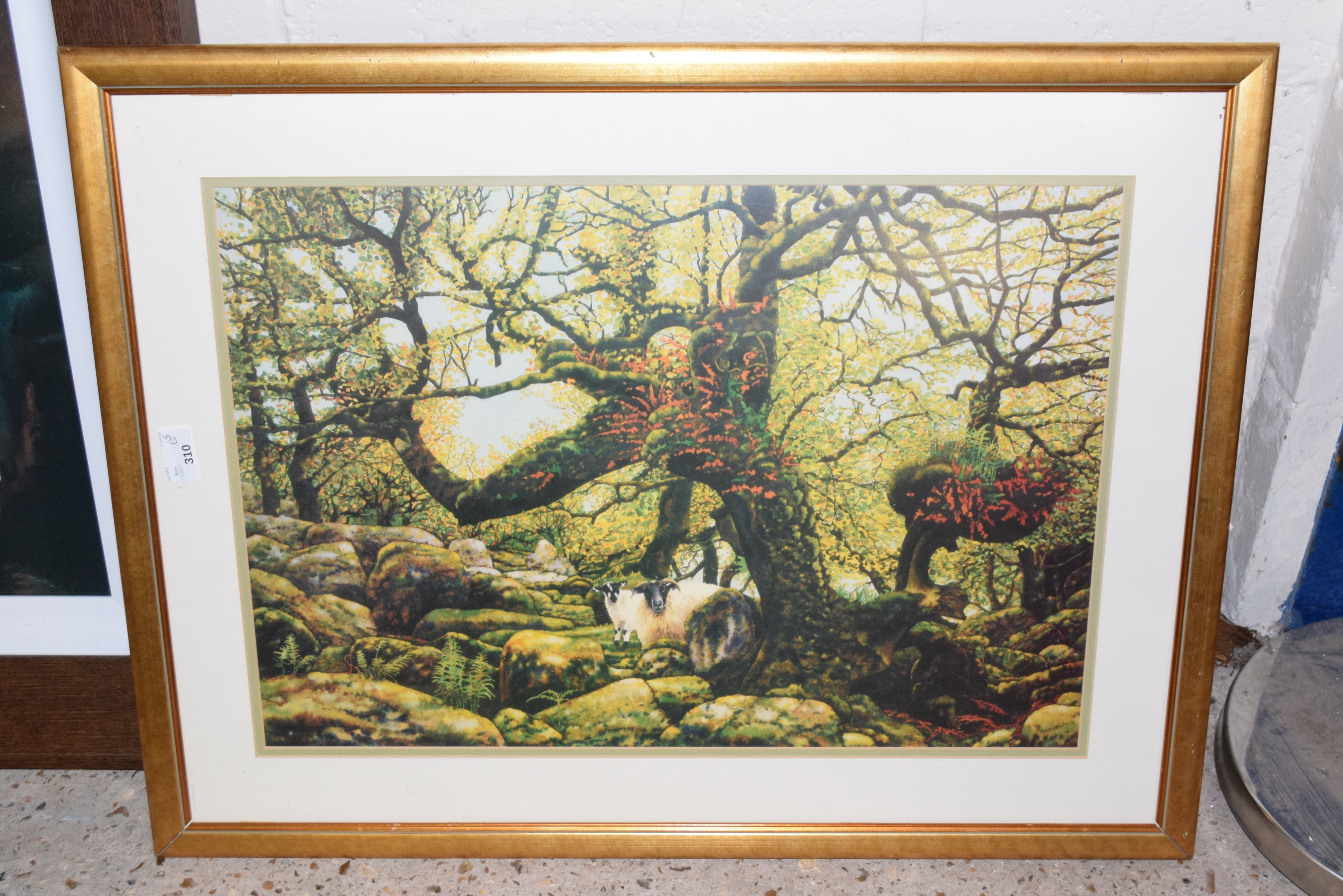 Peter Reading | Sheep at Exmoor | MutualArt