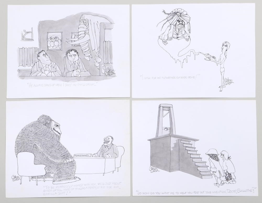 Gahan Wilson | Group of (20) Unpublished Cartoons | MutualArt