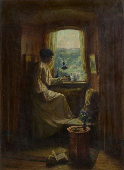FEEDING THE DOVES - Arthur Wasse