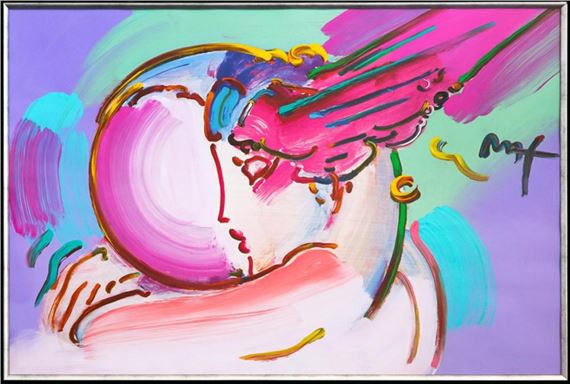 Peter Max | Peace 2000: I Love the World | MutualArt