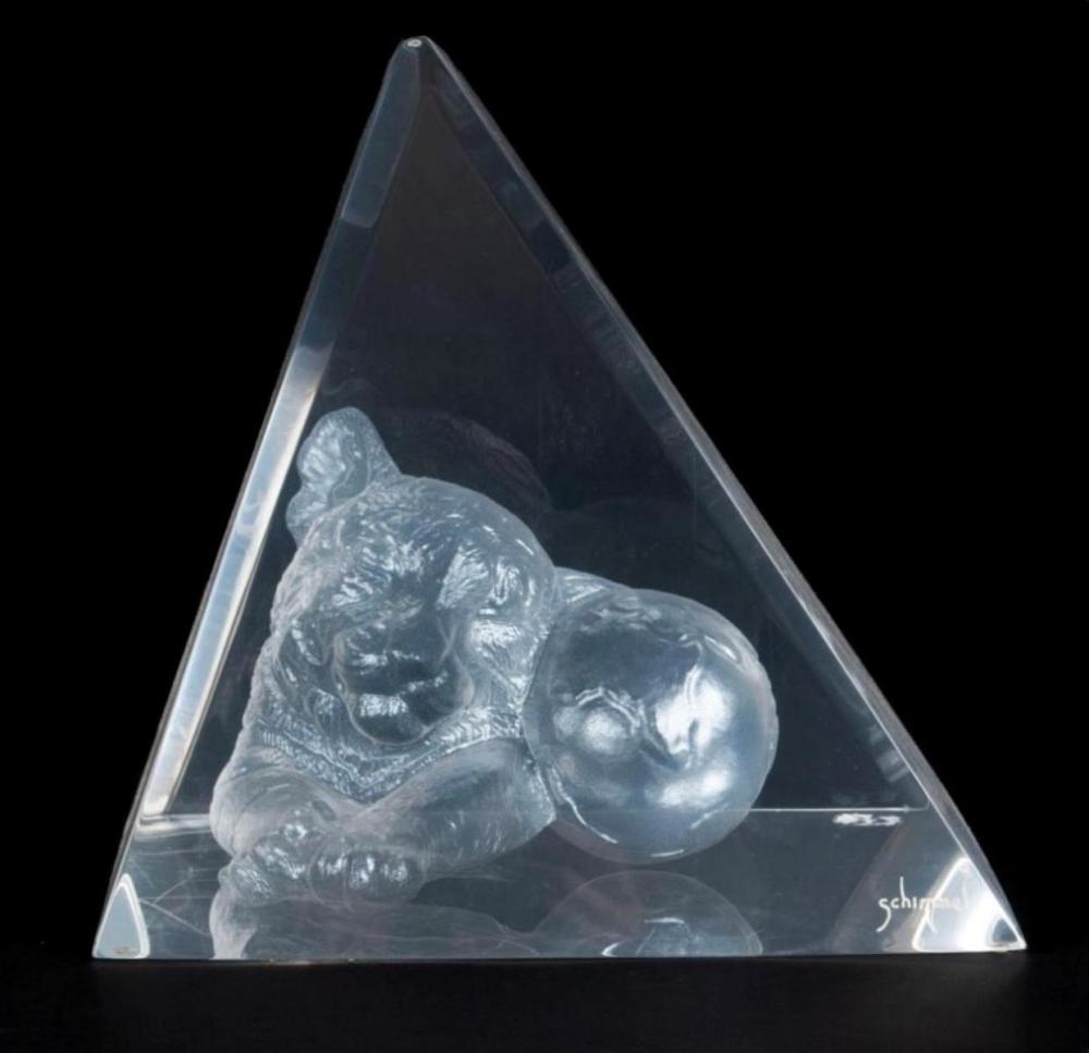 Schim Schimmel | Limited Edition lucite sculpture | MutualArt