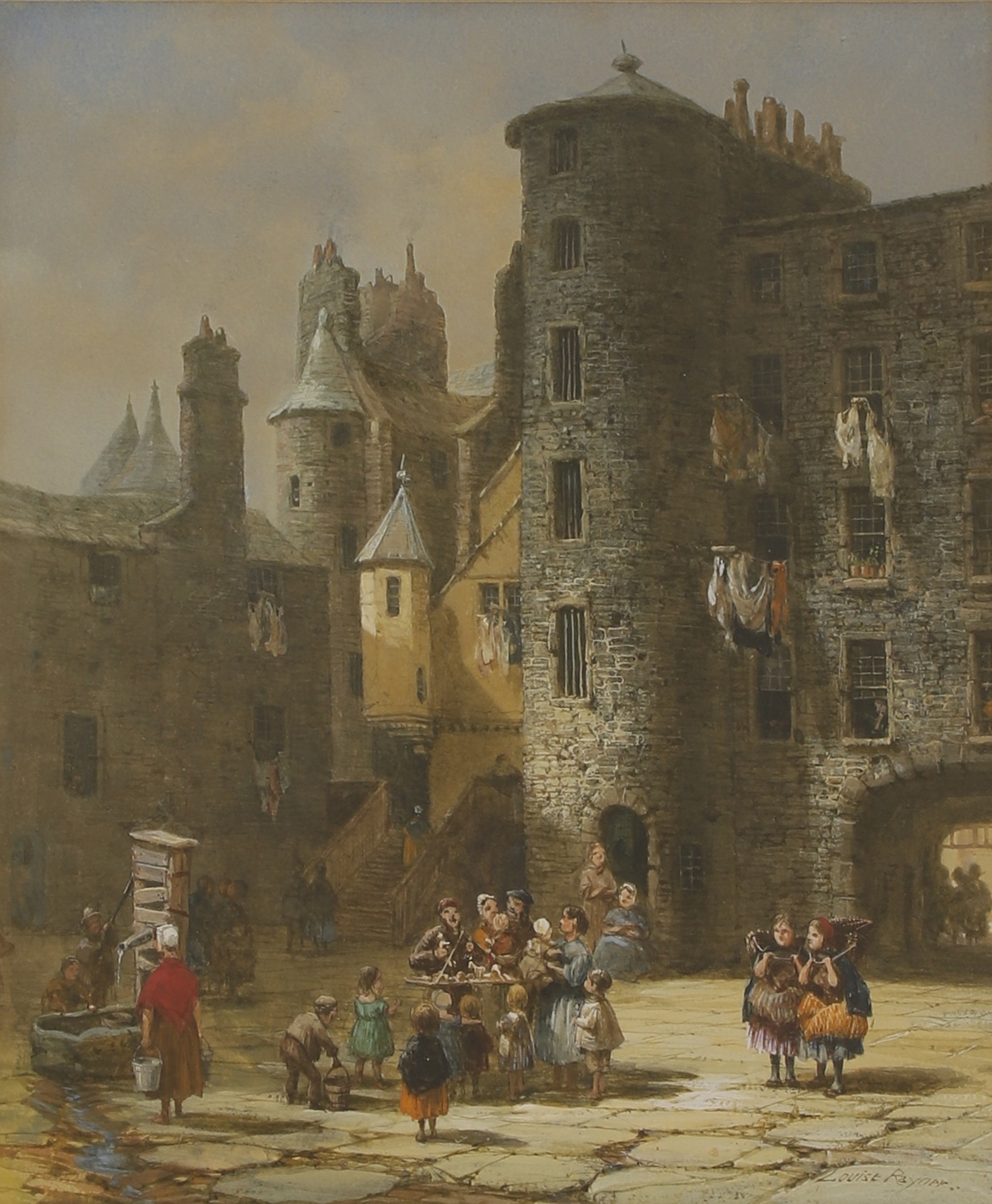 Louise Rayner | The toy seller | MutualArt