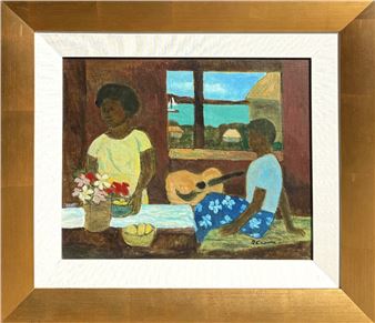 Fijian Islanders - Ray Crooke