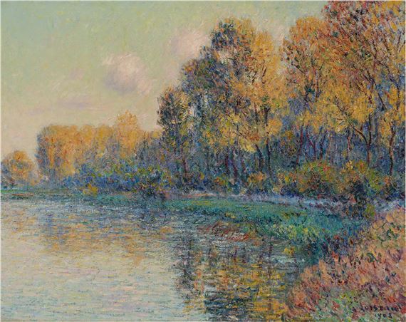 Gustave Loiseau | Bord de rivière (ca. 1901) | MutualArt