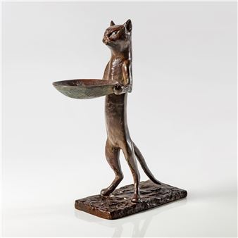 Chat maître d'hôtel