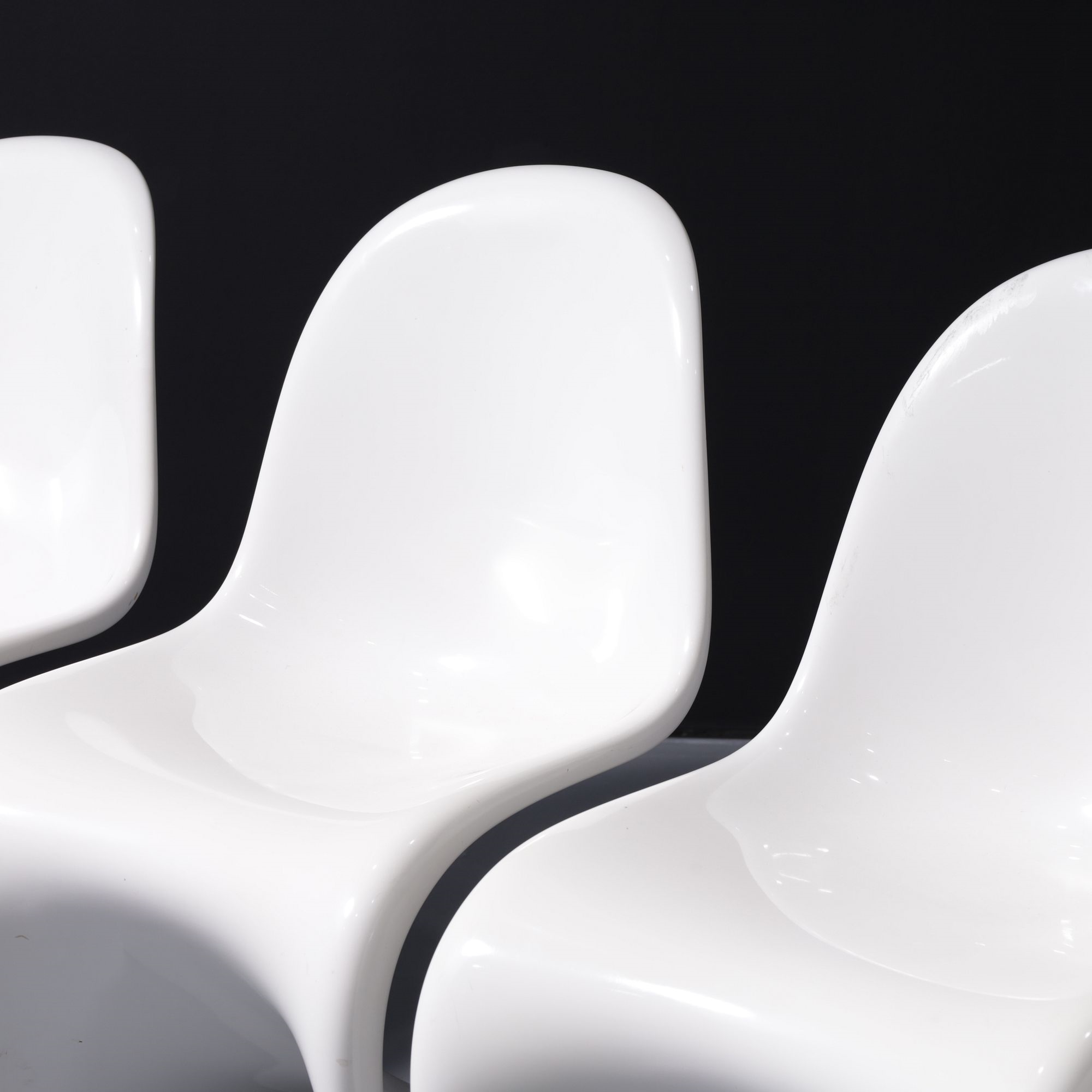 Verner Panton | PANTON CHAIR Stackable Chairs, Set of 4 | MutualArt