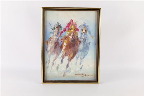 Framed Oil on Canvas by Anthony Veccio - Anthony Vecchio