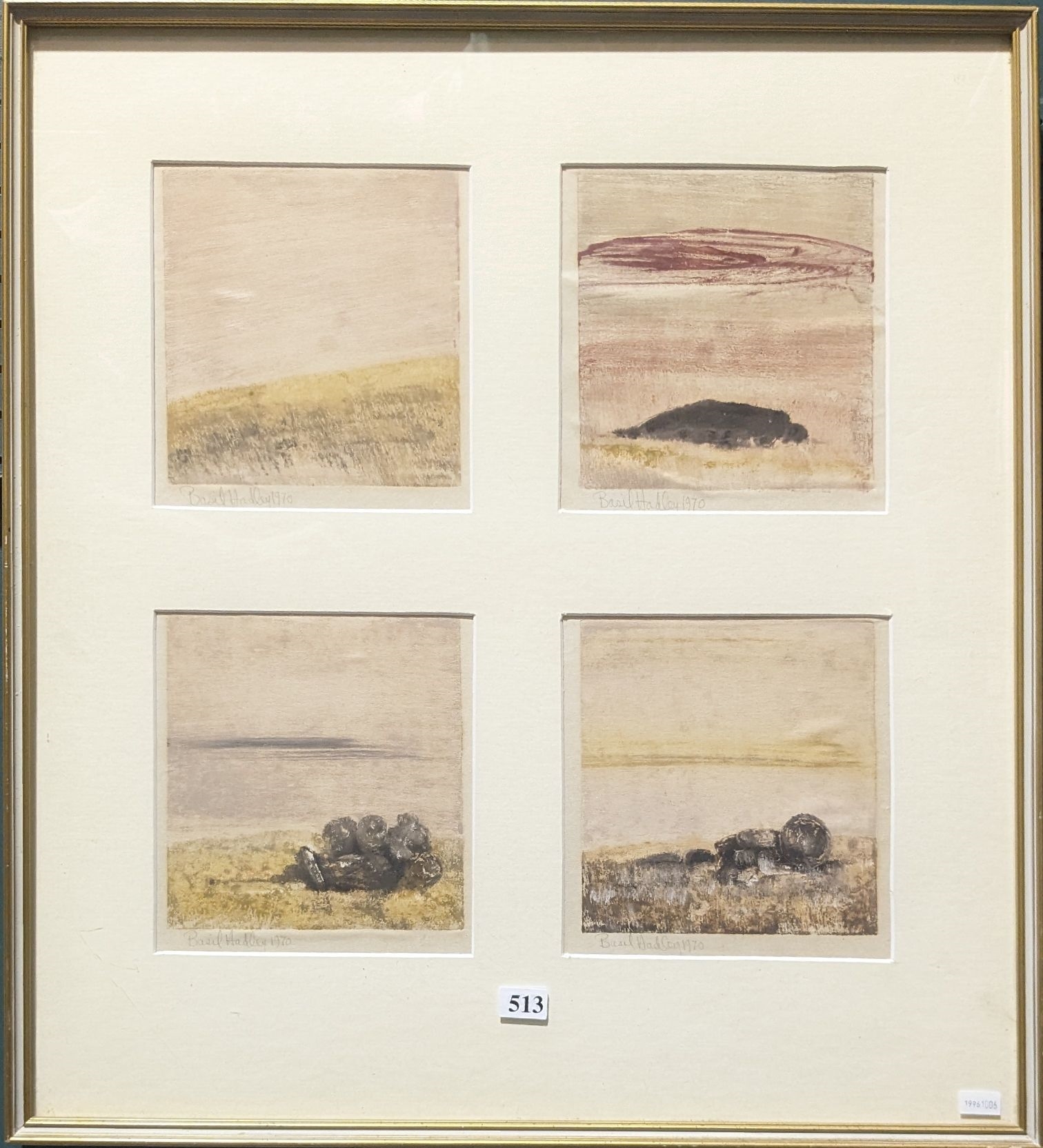 Basil Hadley | Rock Earth and Sky Studies (1970) | MutualArt