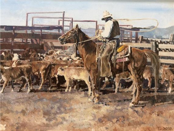 Tom Dorr | Western Cowboy | MutualArt