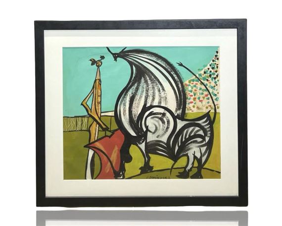Homage to Manolete - Oscar Dominguez