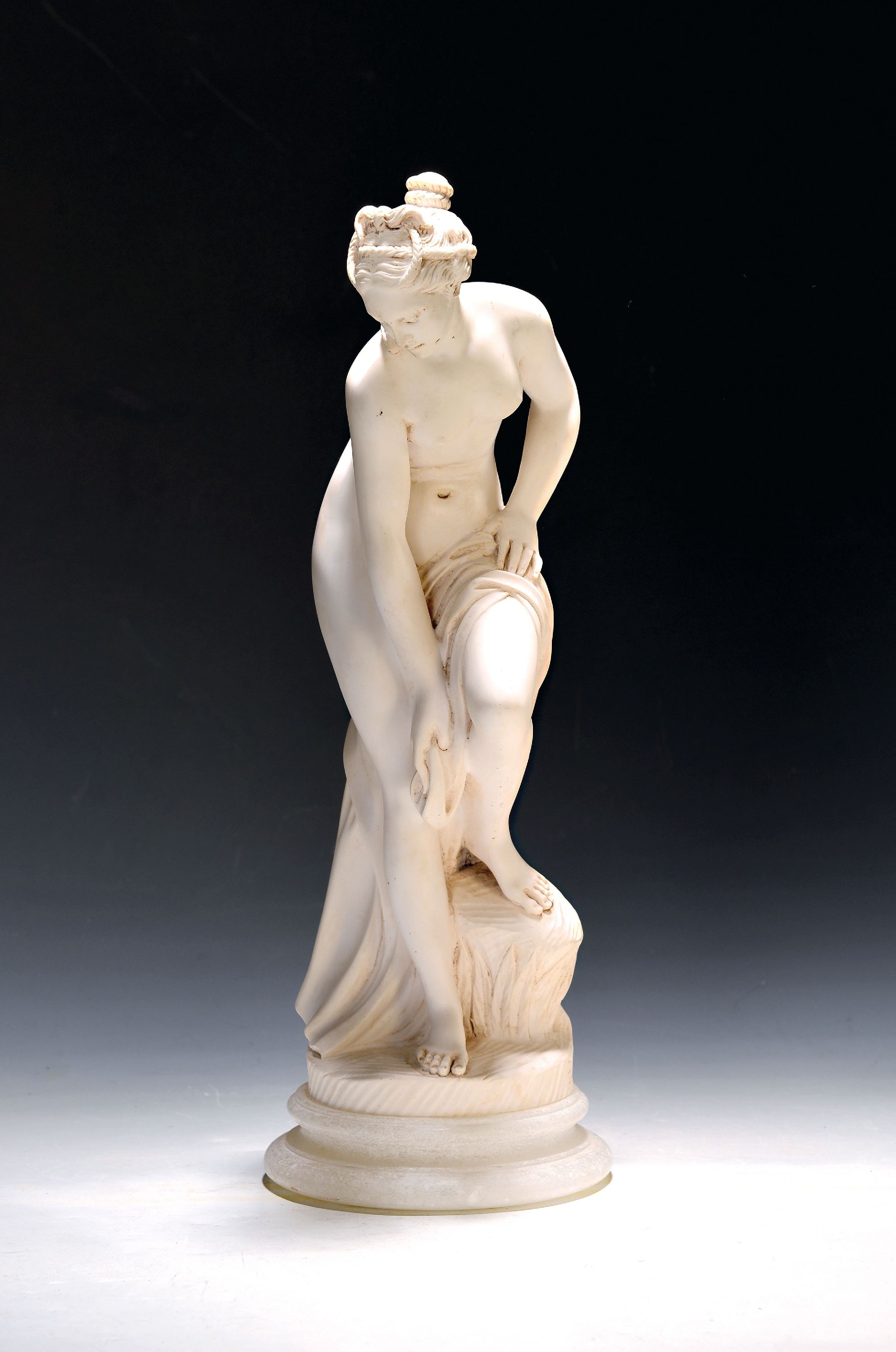 Giuseppe Bessi　ジュゼッペ・ベッシ　STONELITE　 裸婦像 Italian Studio Prof. Giuseppe Bessi Nude Woman Sculpture sold at