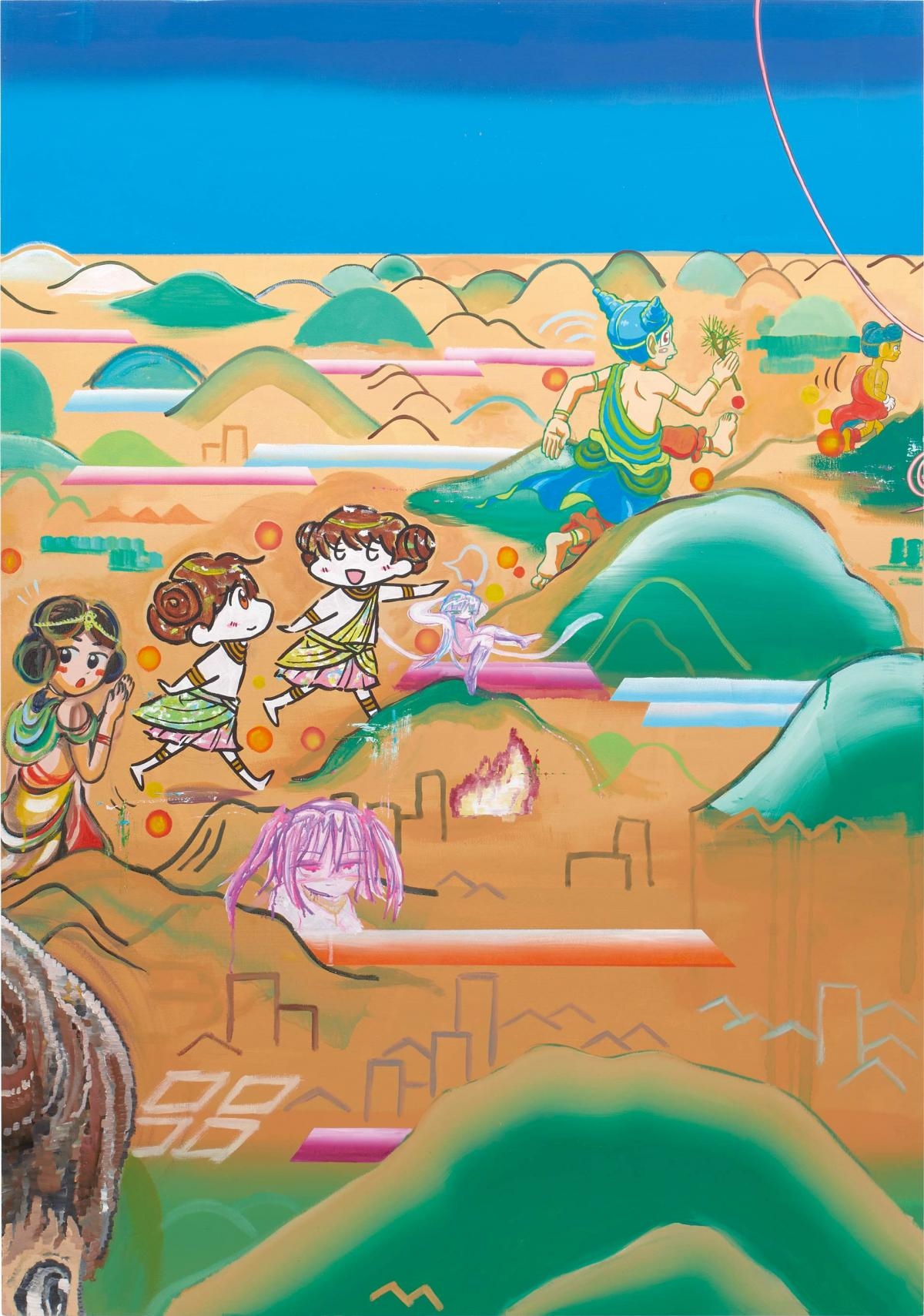 Namonaki Sanemasa | The Pilgrimage of the Fifty-three Disciples on the ...