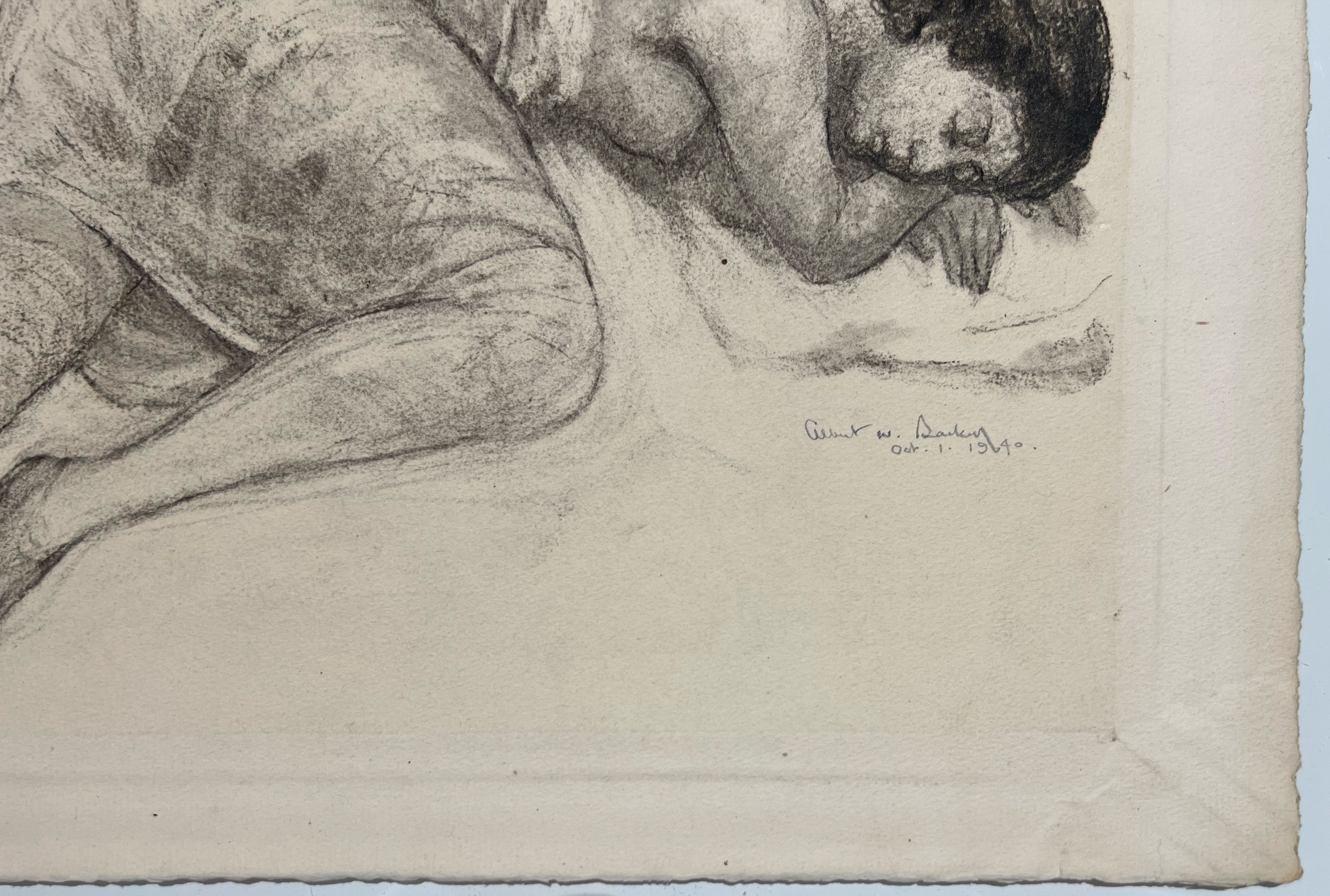 Albert Winslow Barker | Slumber (1940) | MutualArt