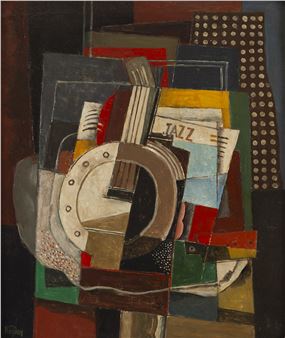 Still Life with a Banjo ("Nature morte au banjo