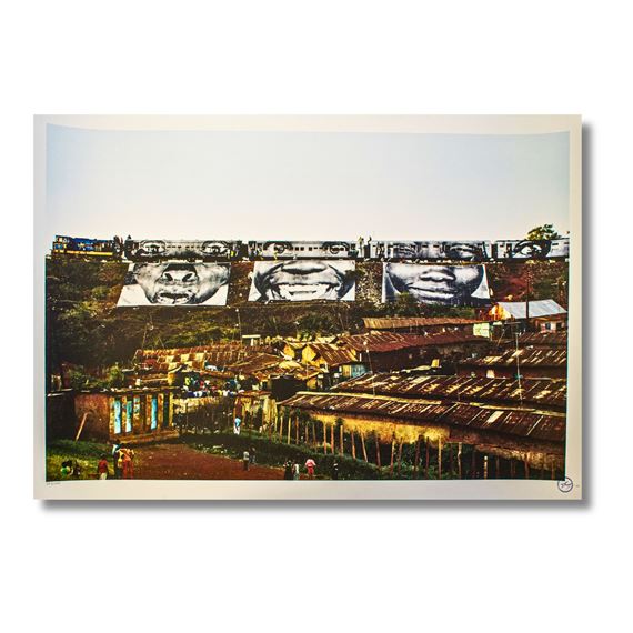 JR | Women Are Heroes-Kibera Slum (2010) | MutualArt