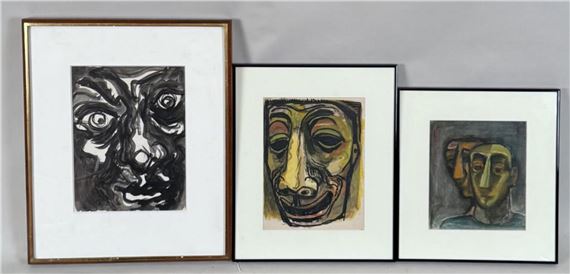 untitled (Face - Albert Kotin