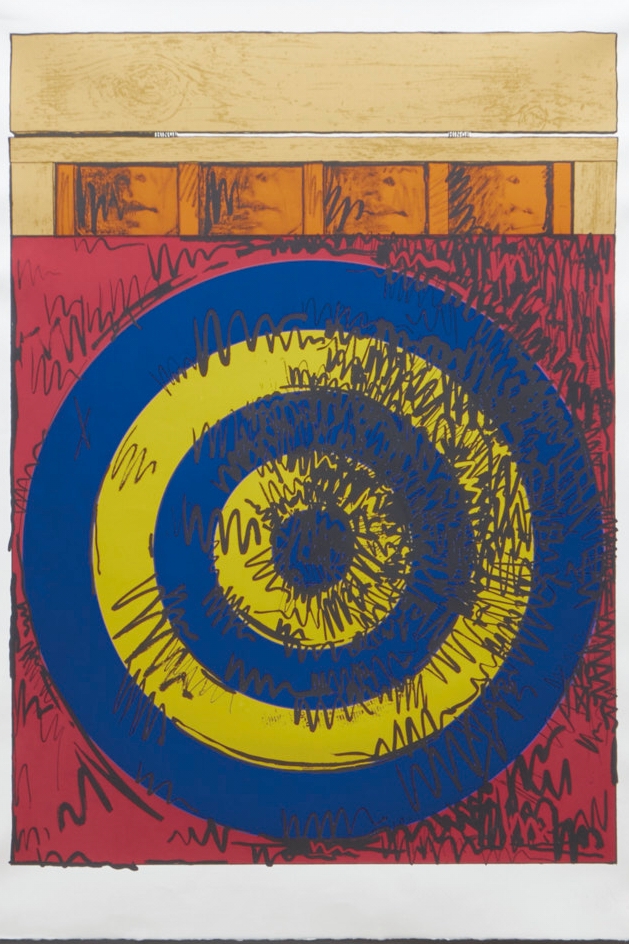Jasper Johns | Target with Four Faces (ULAE 55 (1968) | MutualArt