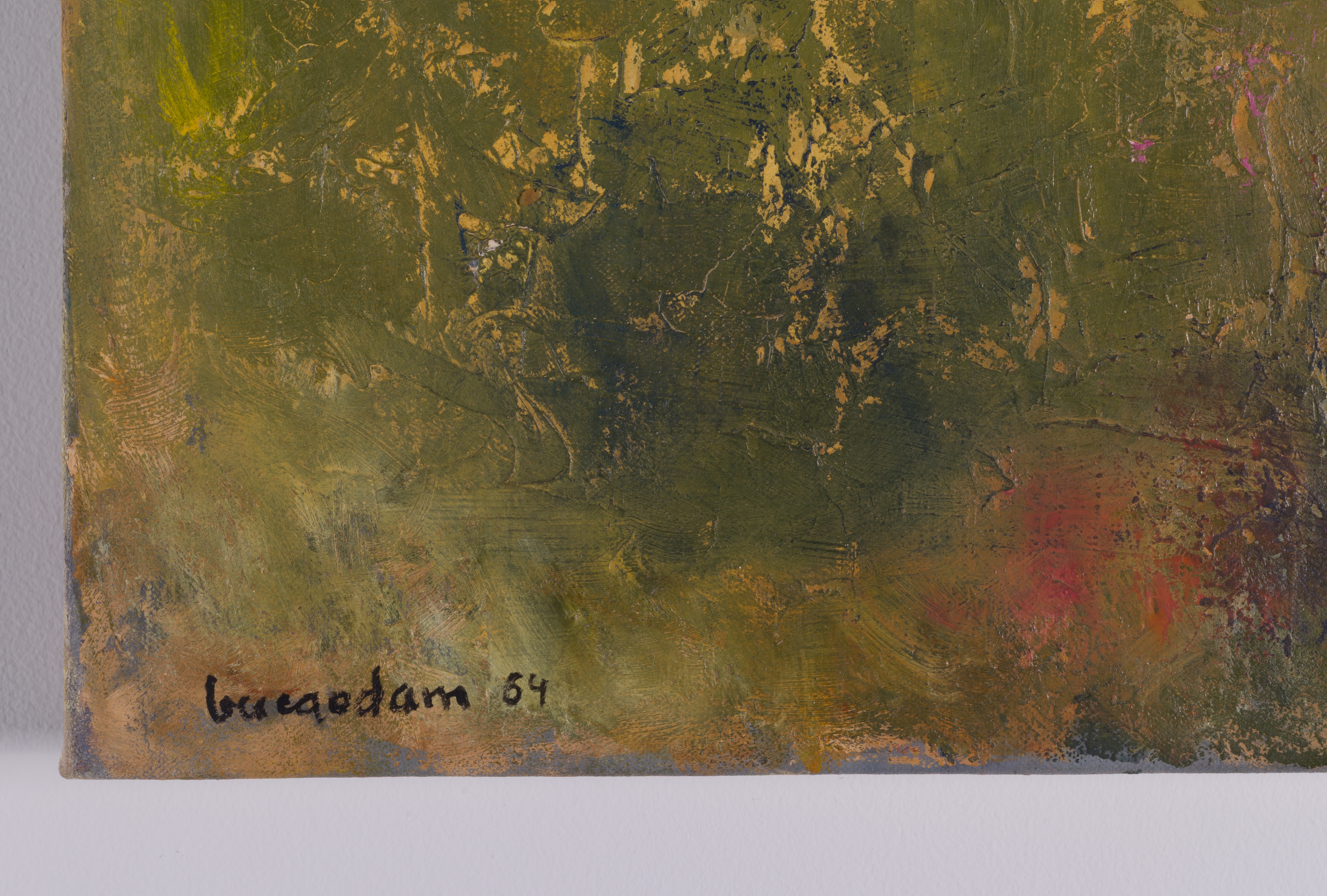 Artwork by Vu-Cao Dam, Maternité, Made of Oil On Canvas