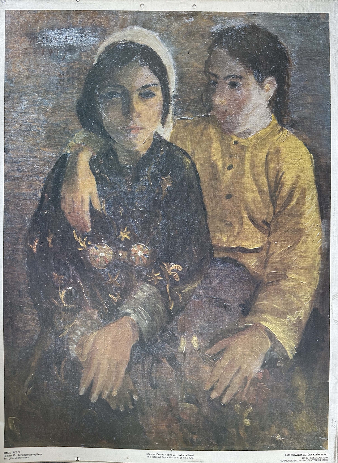 Malik Aksel | İstanbul Resim Heykel Müzesi Tuvale Baskı | MutualArt