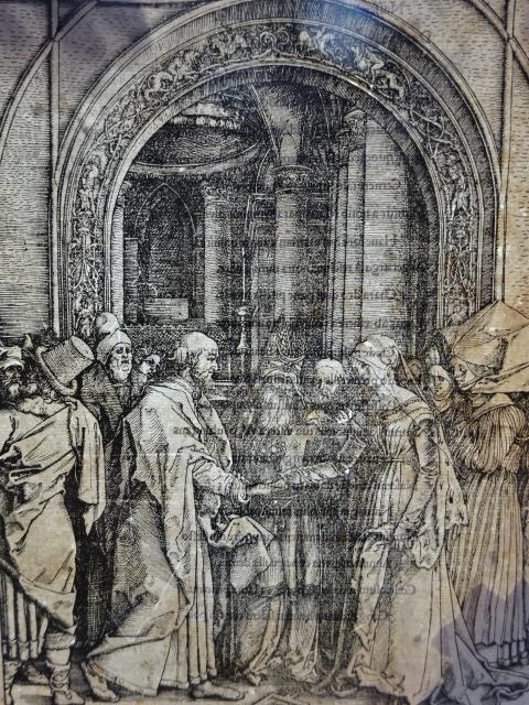 Albrecht Dürer | The Betrothal of Mary (1504) | MutualArt