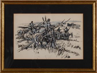Spring Collecting - Lusher Fine Art