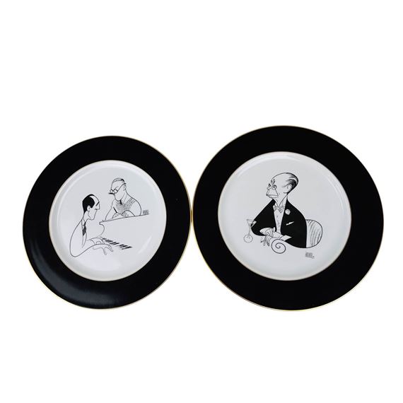 Caricature Plates - Al Hirschfeld