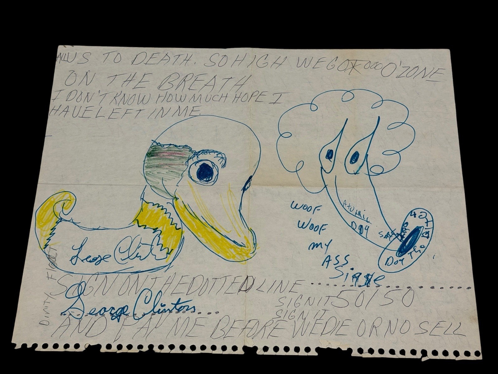 George Clinton | Original artwork (1980 - 1989) | MutualArt