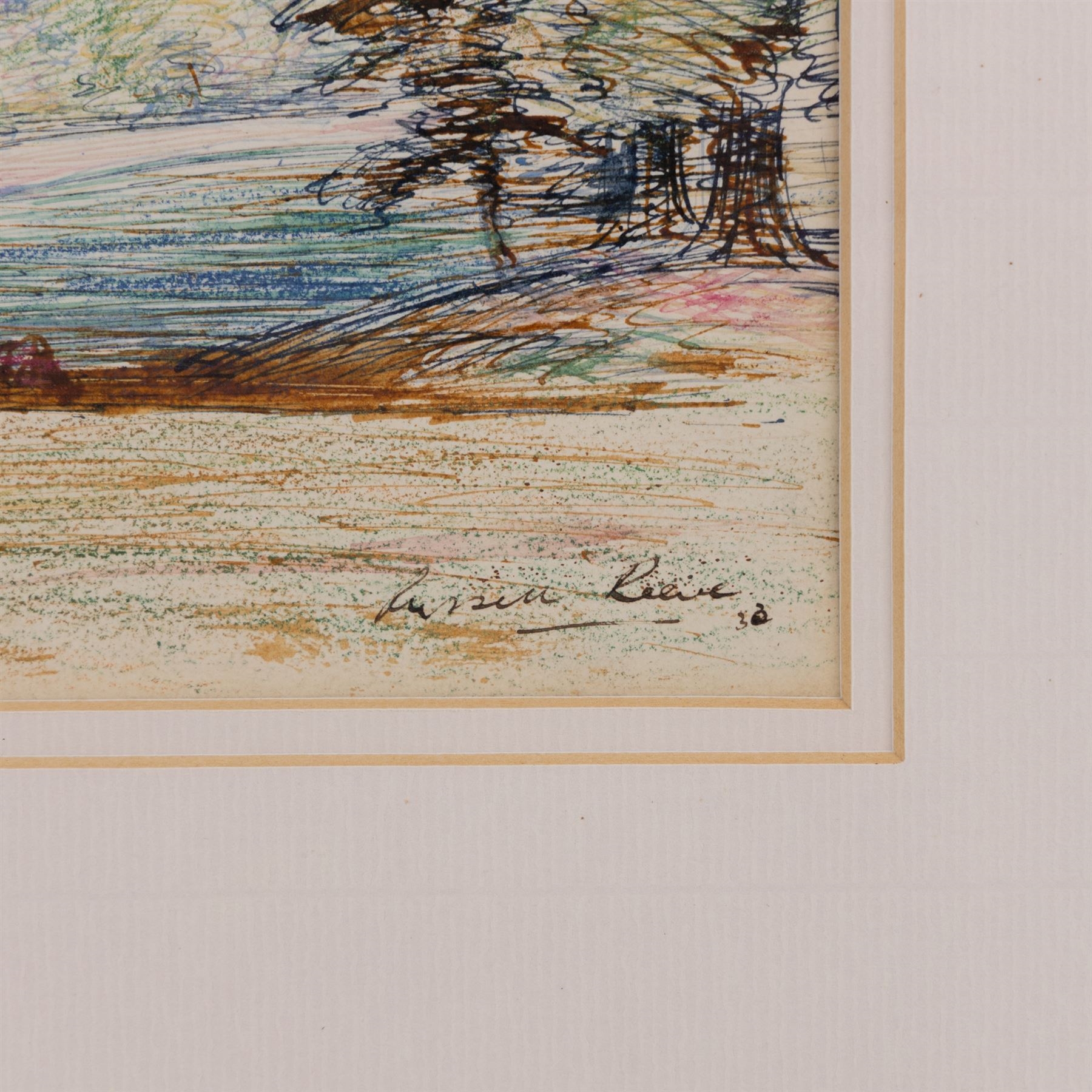 Russell Reeve | Cows in a Field (1932) | MutualArt