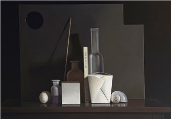 Installation view of Guy Diehl exhibition at Dolby Chadwick Gallery.