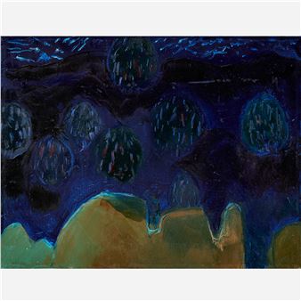 From Our Deck/ New Mexico Night - Philomene Dosek Bennett