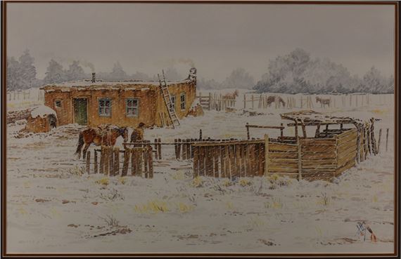 Navajo Painting (Calvin Toddy - Calvin Toddy